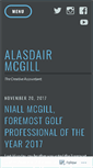 Mobile Screenshot of alasdairmcgill.com